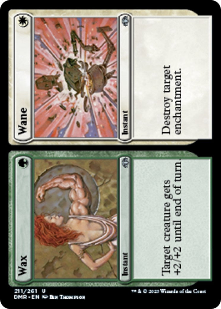 Image for Wax // Wane (211) [Dominaria Remastered] - Magic: The Gathering