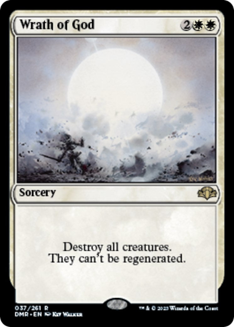 Image for Wrath of God (37) [Dominaria Remastered] - Magic: The Gathering