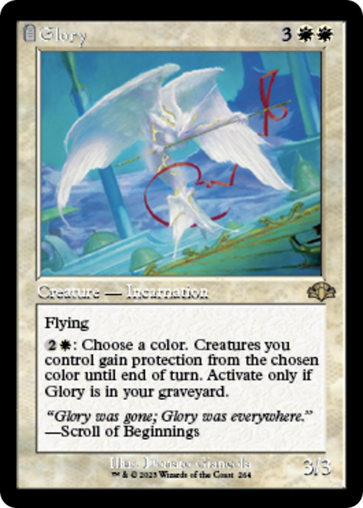 Image for Glory (Retro Frame) (264) [Dominaria Remastered] - Magic: The Gathering