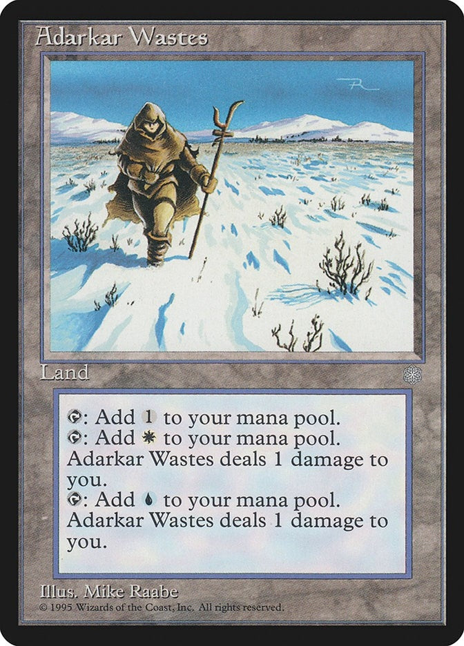 Image for Adarkar Wastes (326) [Ice Age] - Magic: The Gathering