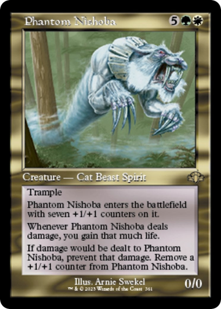 Image for Phantom Nishoba (Retro Frame) (361) [Dominaria Remastered] - Magic: The Gathering