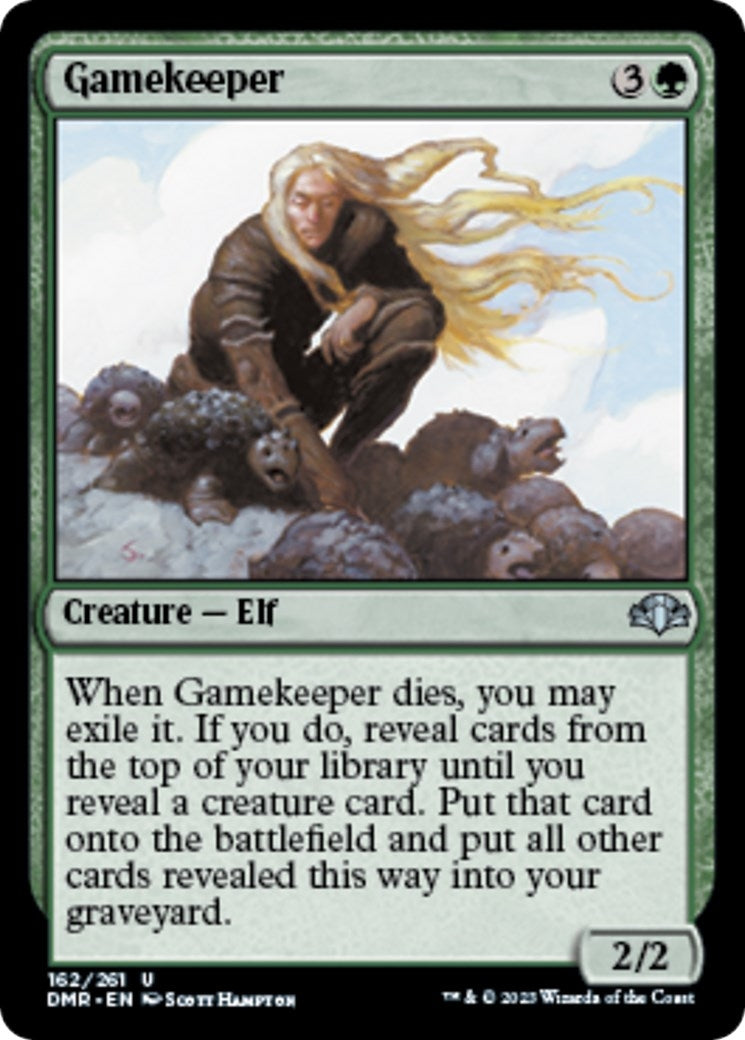 Image for Gamekeeper (162) [Dominaria Remastered] - Magic: The Gathering
