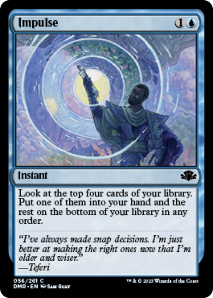 Image for Impulse (56) [Dominaria Remastered] - Magic: The Gathering