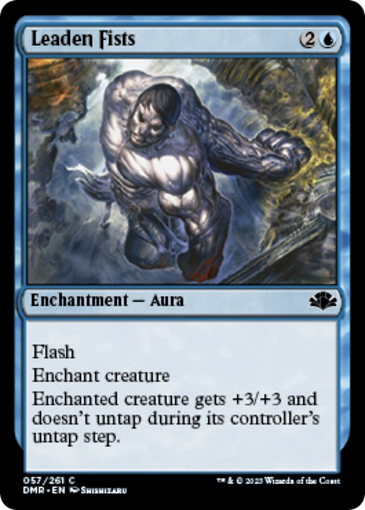 Image for Leaden Fists (57) [Dominaria Remastered] - Magic: The Gathering