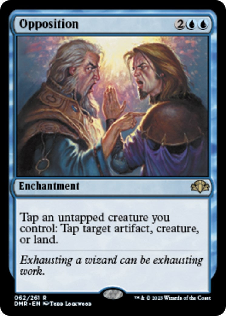Image for Opposition (62) [Dominaria Remastered] - Magic: The Gathering