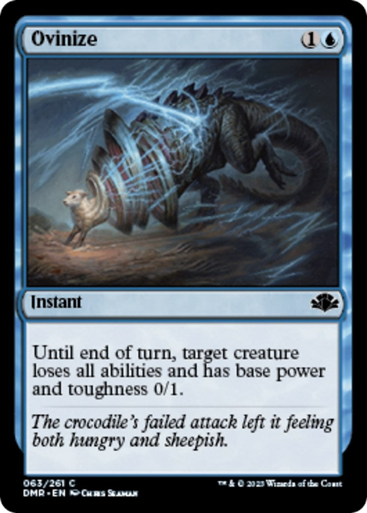 Image for Ovinize (63) [Dominaria Remastered] - Magic: The Gathering