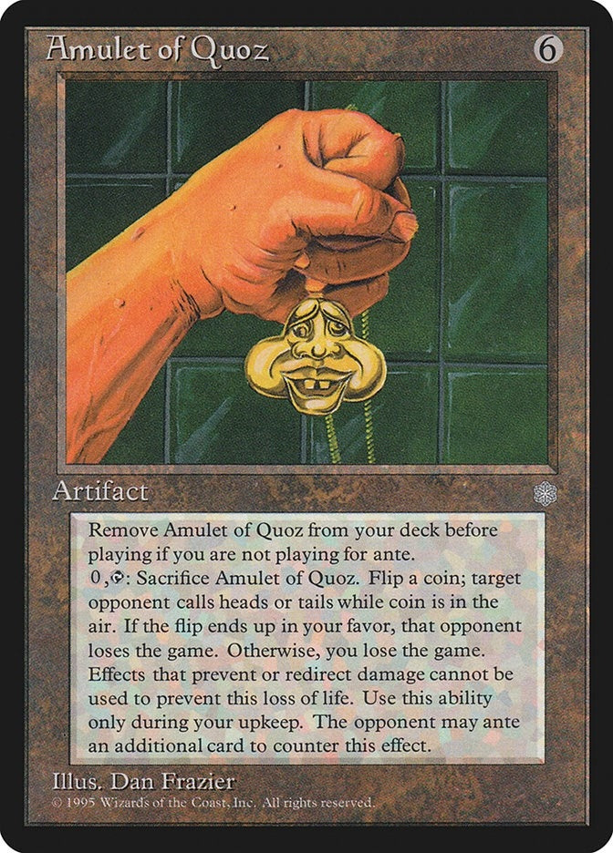 Image for Amulet of Quoz [Ice Age] - Magic: The Gathering