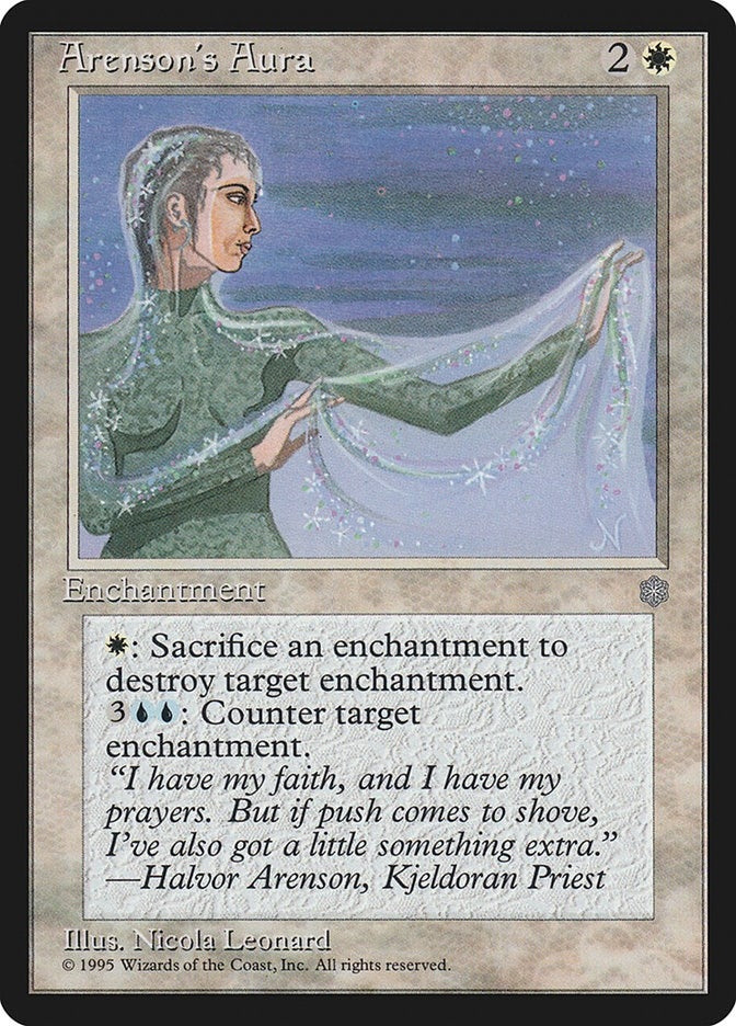 Image for Arenson's Aura [Ice Age] - Magic: The Gathering
