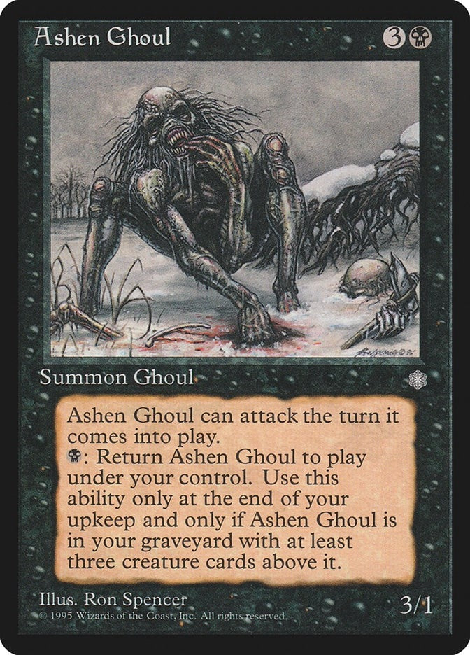 Image for Ashen Ghoul [Ice Age] - Magic: The Gathering