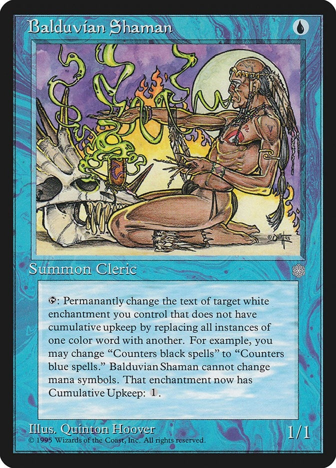 Image for Balduvian Shaman [Ice Age] - Magic: The Gathering