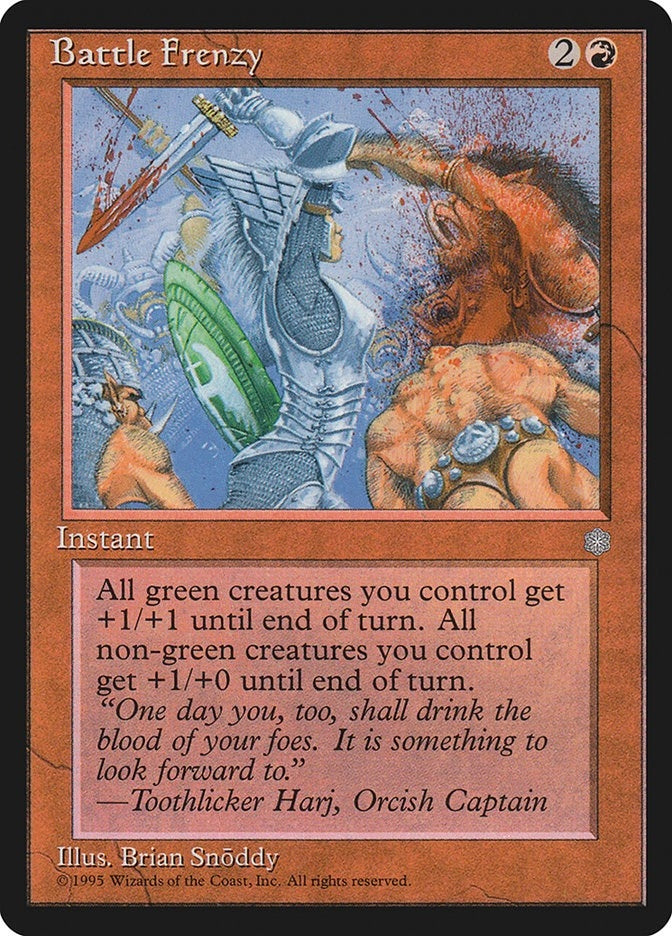 Image for Battle Frenzy [Ice Age] - Magic: The Gathering