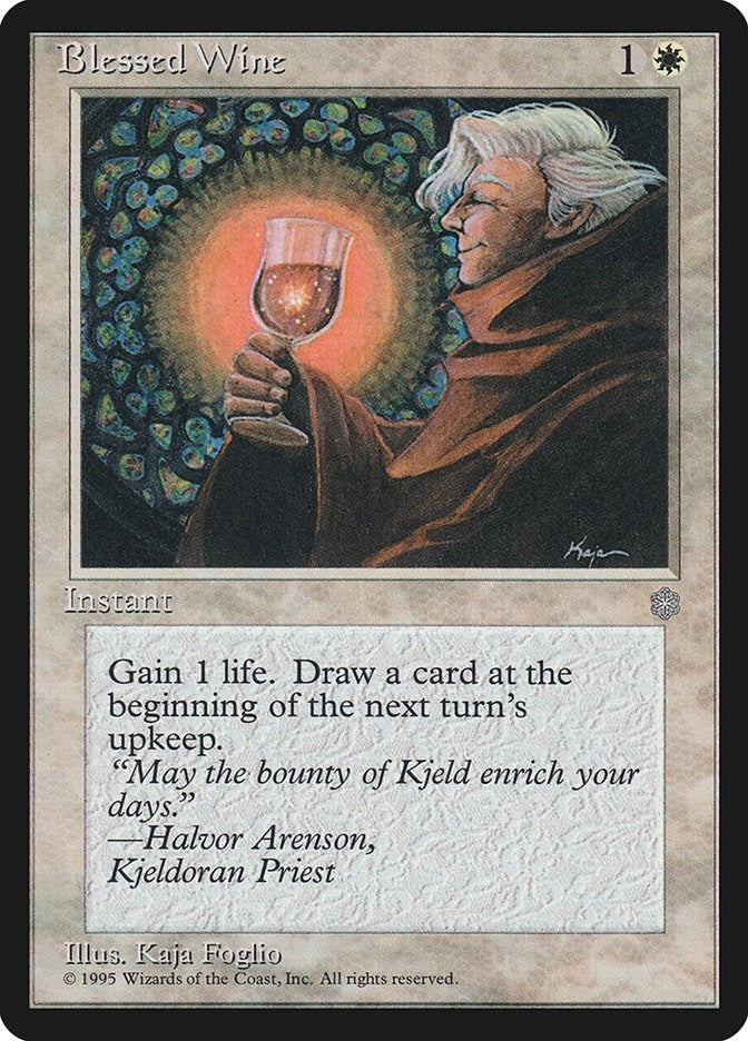 Image for Blessed Wine [Ice Age] - Magic: The Gathering