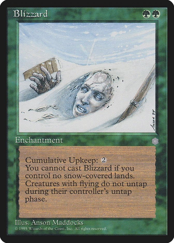 Image for Blizzard [Ice Age] - Magic: The Gathering