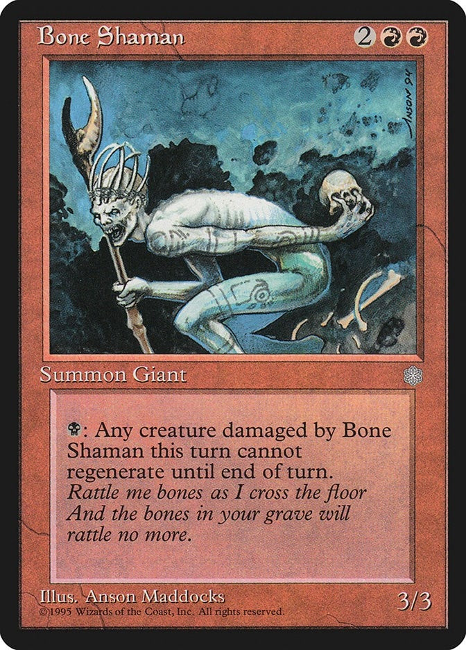 Image for Bone Shaman [Ice Age] - Magic: The Gathering