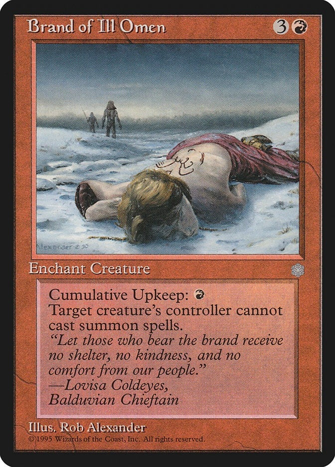 Image for Brand of Ill Omen [Ice Age] - Magic: The Gathering