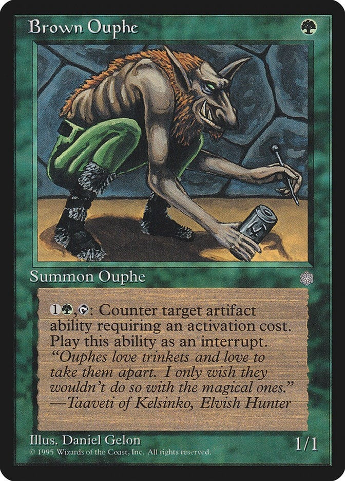 Image for Brown Ouphe [Ice Age] - Magic: The Gathering