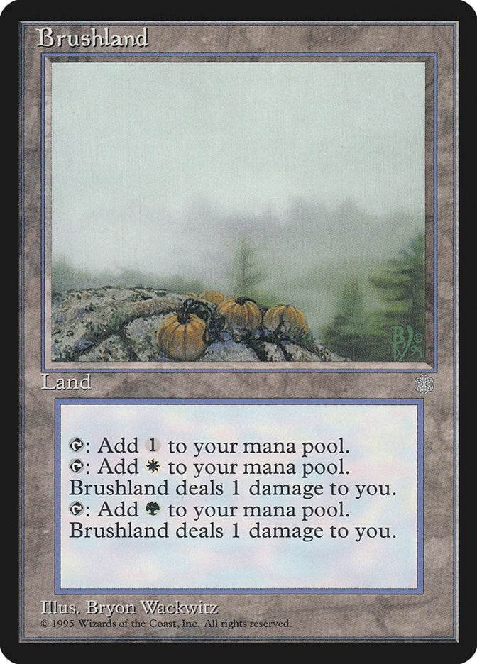 Image for Brushland (327) [Ice Age] - Magic: The Gathering