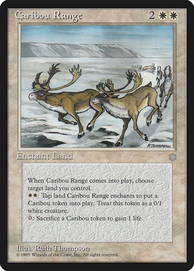 Image for Caribou Range [Ice Age] - Magic: The Gathering