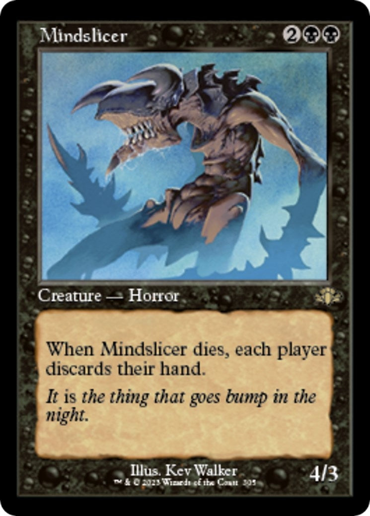 Image for Mindslicer (Retro Frame) (305) [Dominaria Remastered] - Magic: The Gathering