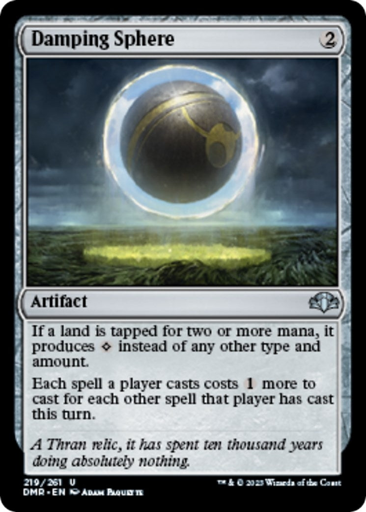 Image for Damping Sphere (219) [Dominaria Remastered] - Magic: The Gathering