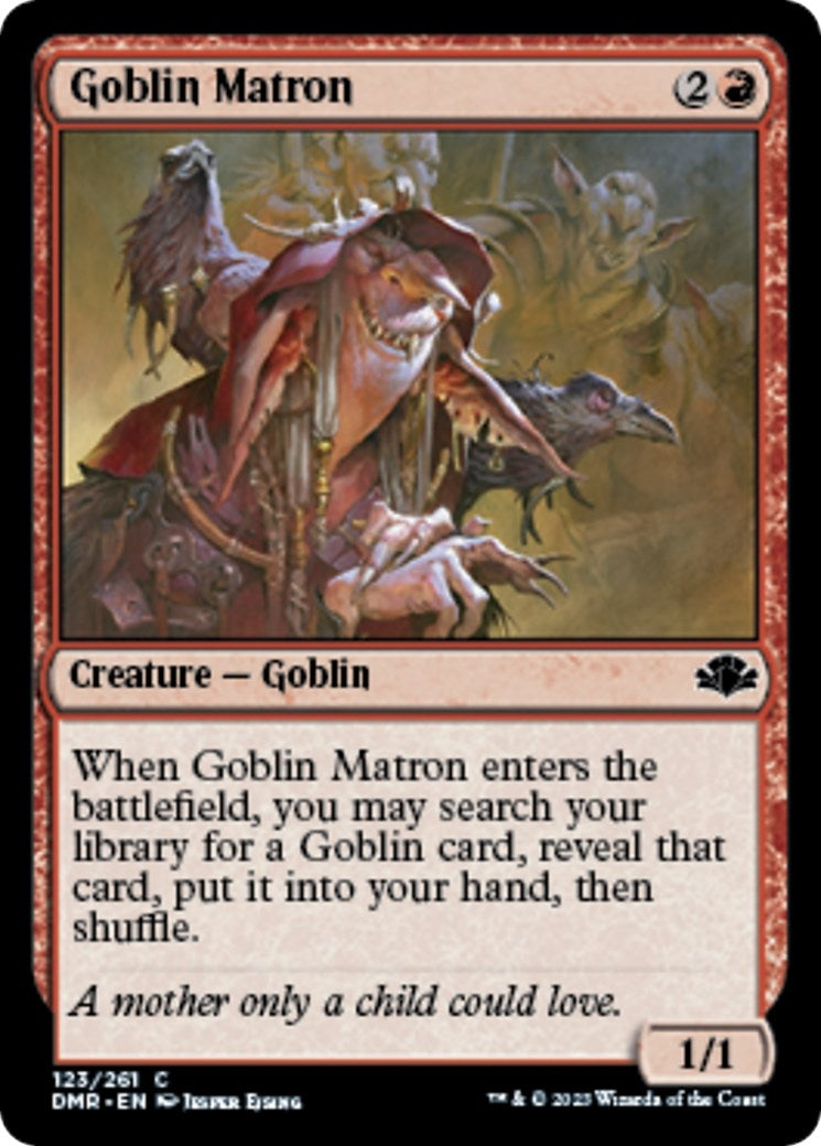 Image for Goblin Matron (123) [Dominaria Remastered] - Magic: The Gathering