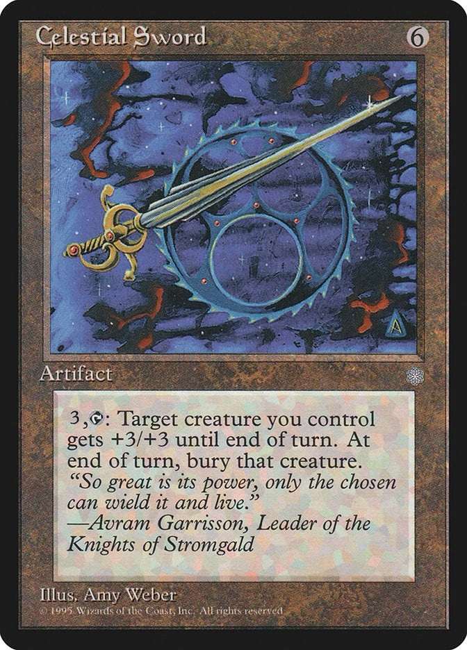 Image for Celestial Sword [Ice Age] - Magic: The Gathering