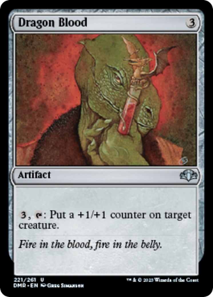 Image for Dragon Blood (221) [Dominaria Remastered] - Magic: The Gathering