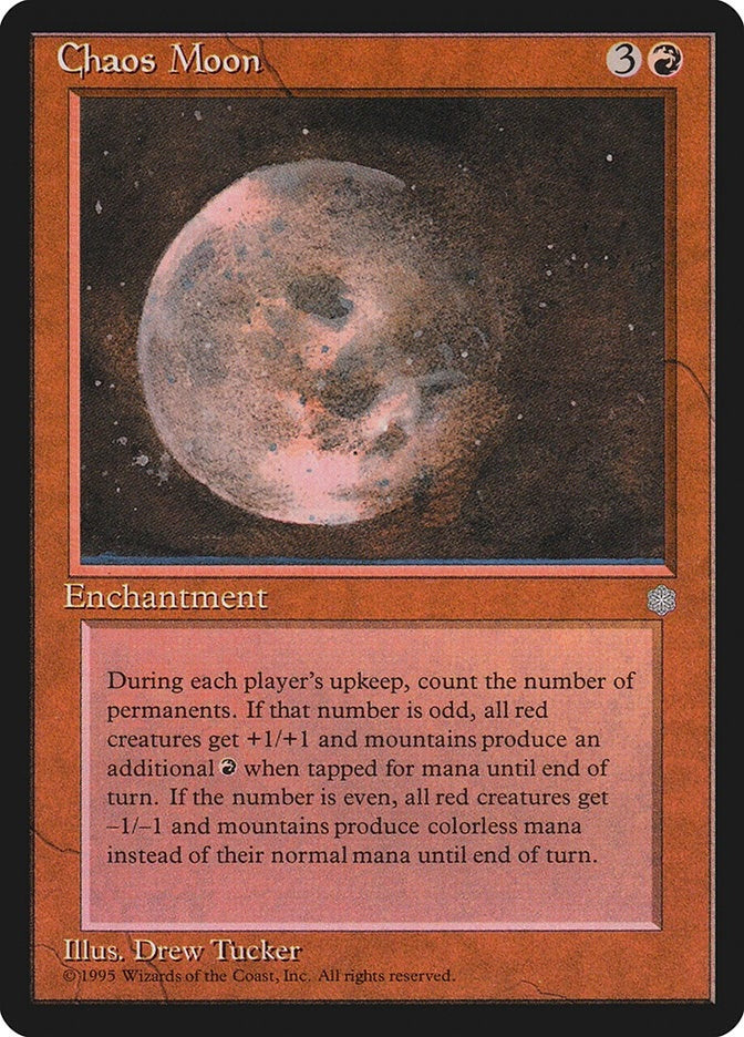Image for Chaos Moon [Ice Age] - Magic: The Gathering