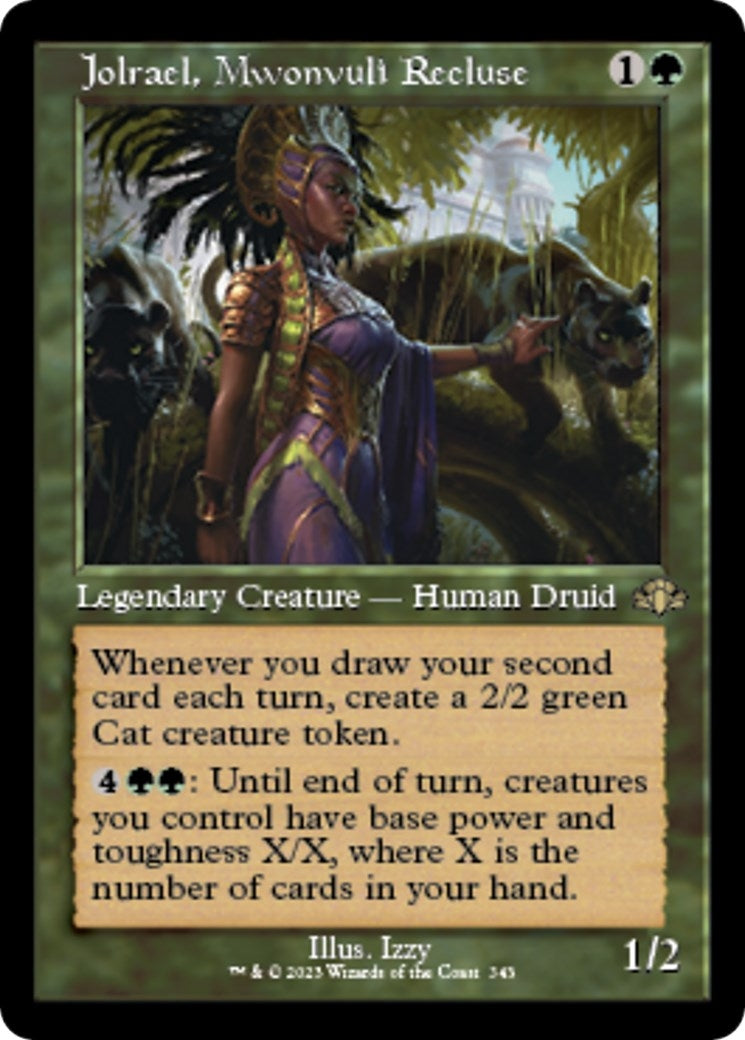 Image for Jolrael, Mwonvuli Recluse (Retro Frame) (343) [Dominaria Remastered] - Magic: The Gathering