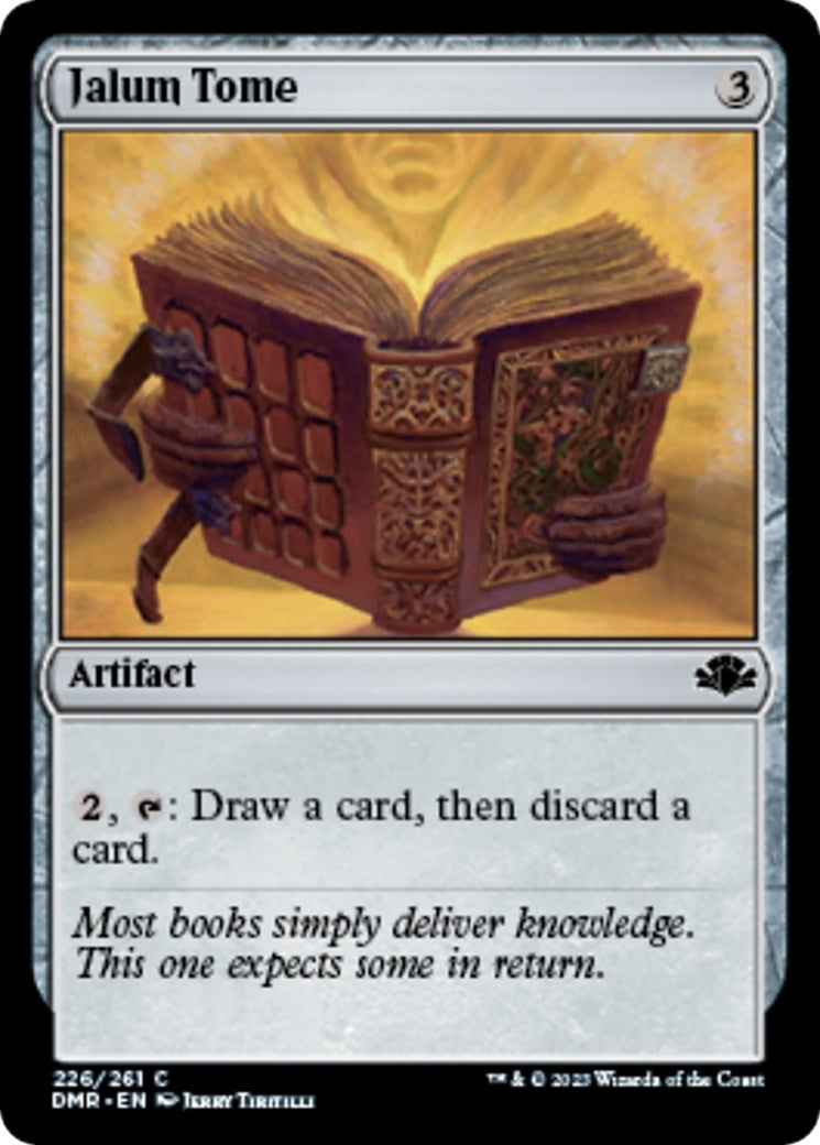 Image for Jalum Tome (226) [Dominaria Remastered] - Magic: The Gathering