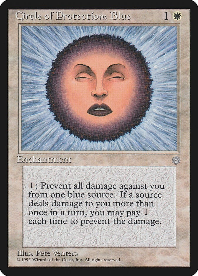 Image for Circle of Protection: Blue [Ice Age] - Magic: The Gathering
