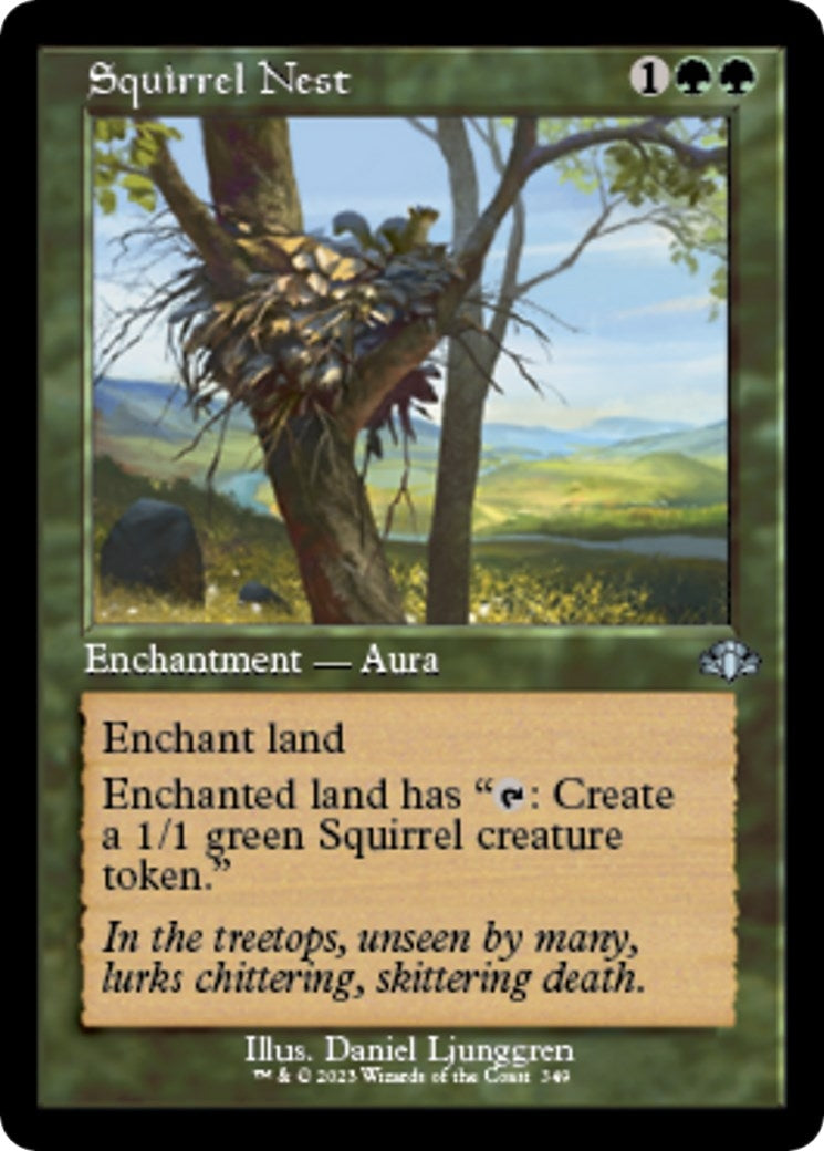 Image for Squirrel Nest (Retro Frame) (349) [Dominaria Remastered] - Magic: The Gathering