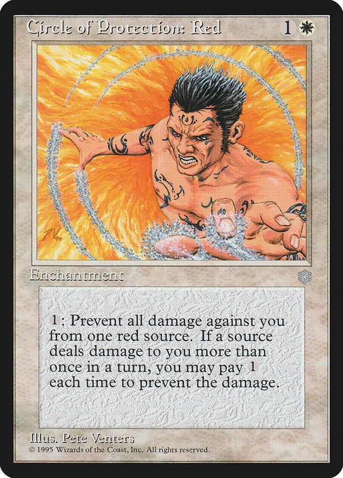 Image for Circle of Protection: Red [Ice Age] - Magic: The Gathering