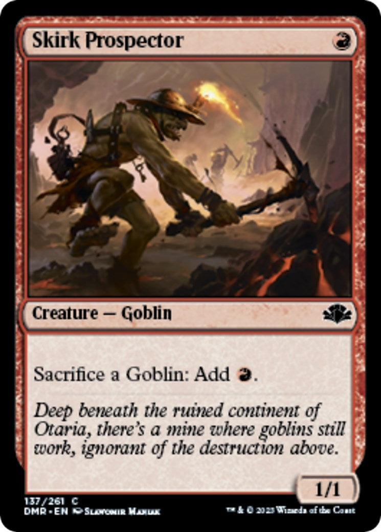 Image for Skirk Prospector (137) [Dominaria Remastered] - Magic: The Gathering