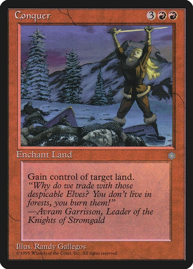 Image for Conquer [Ice Age] - Magic: The Gathering
