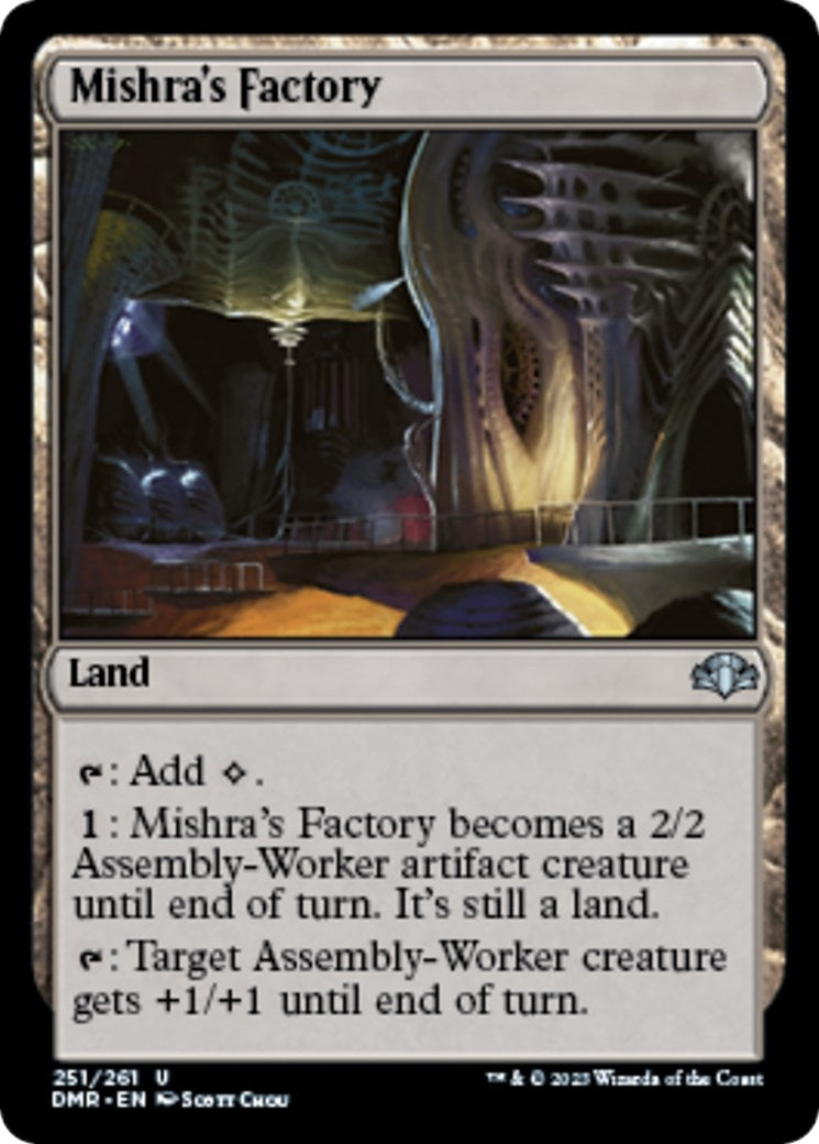 Image for Mishra's Factory (251) [Dominaria Remastered] - Magic: The Gathering