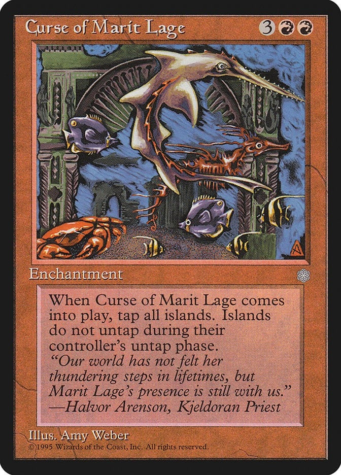 Image for Curse of Marit Lage [Ice Age] - Magic: The Gathering