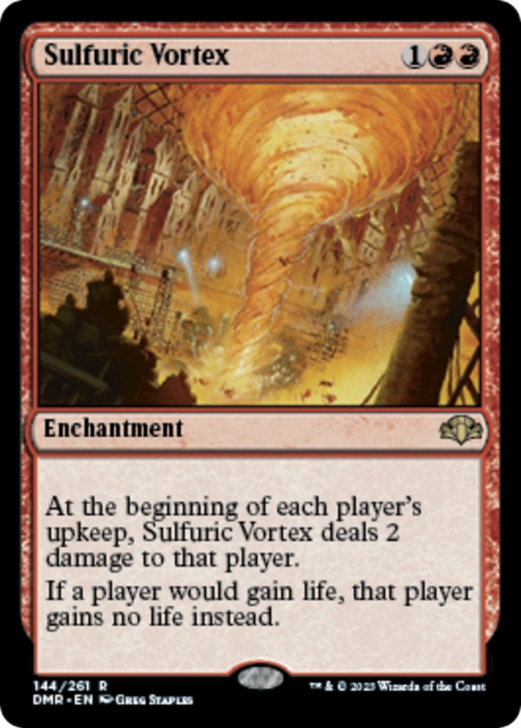 Image for Sulfuric Vortex (144) [Dominaria Remastered] - Magic: The Gathering