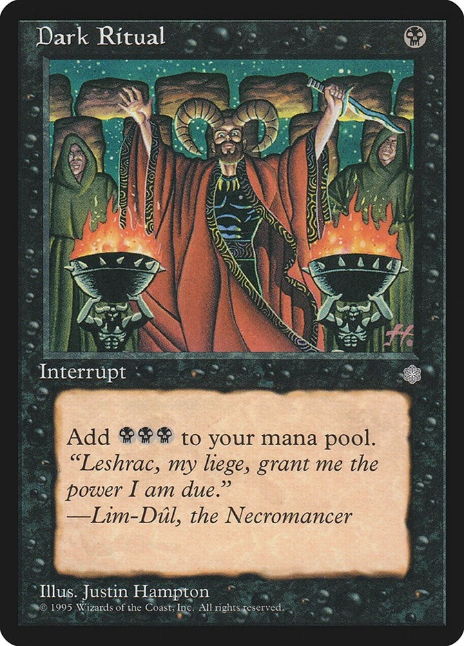 Image for Dark Ritual (8) [Ice Age] - Magic: The Gathering
