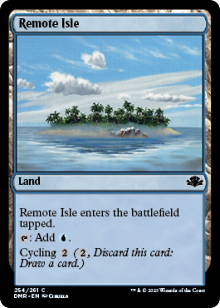 Image for Remote Isle (254) [Dominaria Remastered] - Magic: The Gathering