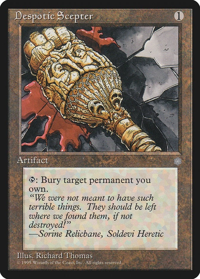 Image for Despotic Scepter [Ice Age] - Magic: The Gathering