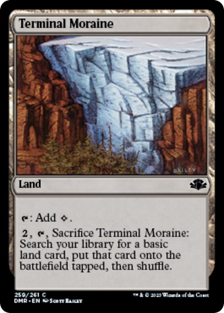Image for Terminal Moraine (259) [Dominaria Remastered] - Magic: The Gathering