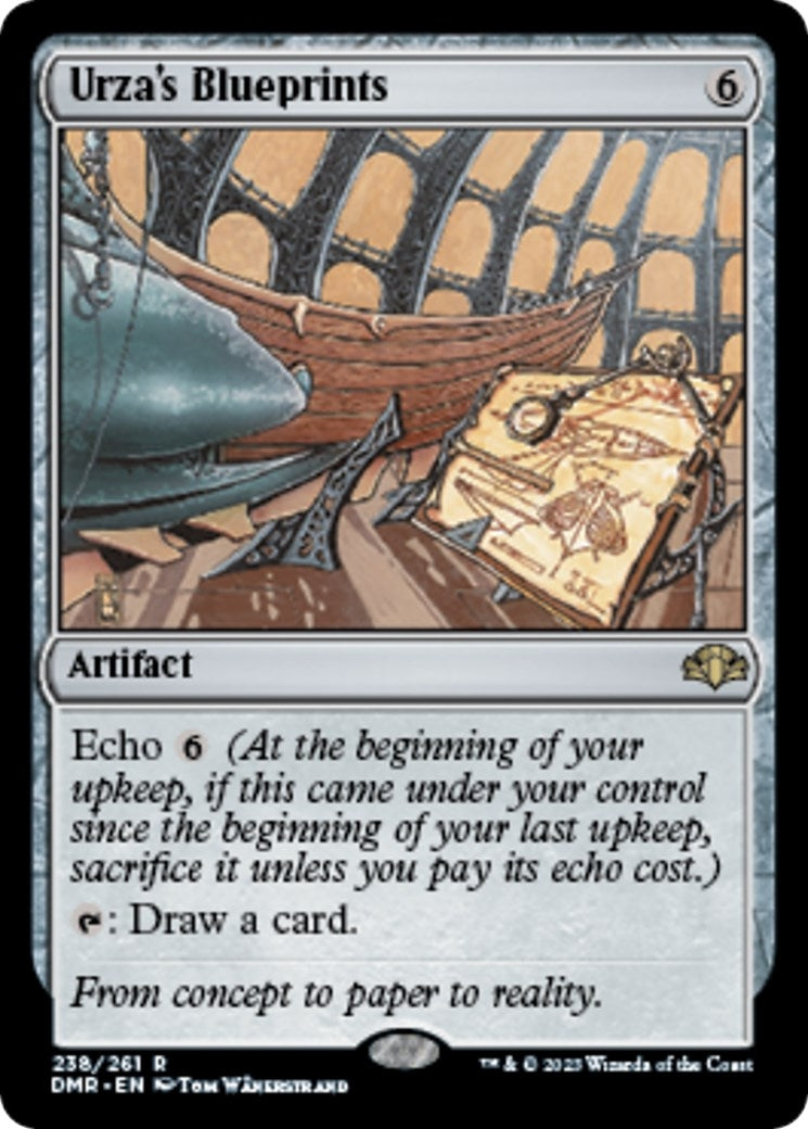 Image for Urza's Blueprints (238) [Dominaria Remastered] - Magic: The Gathering