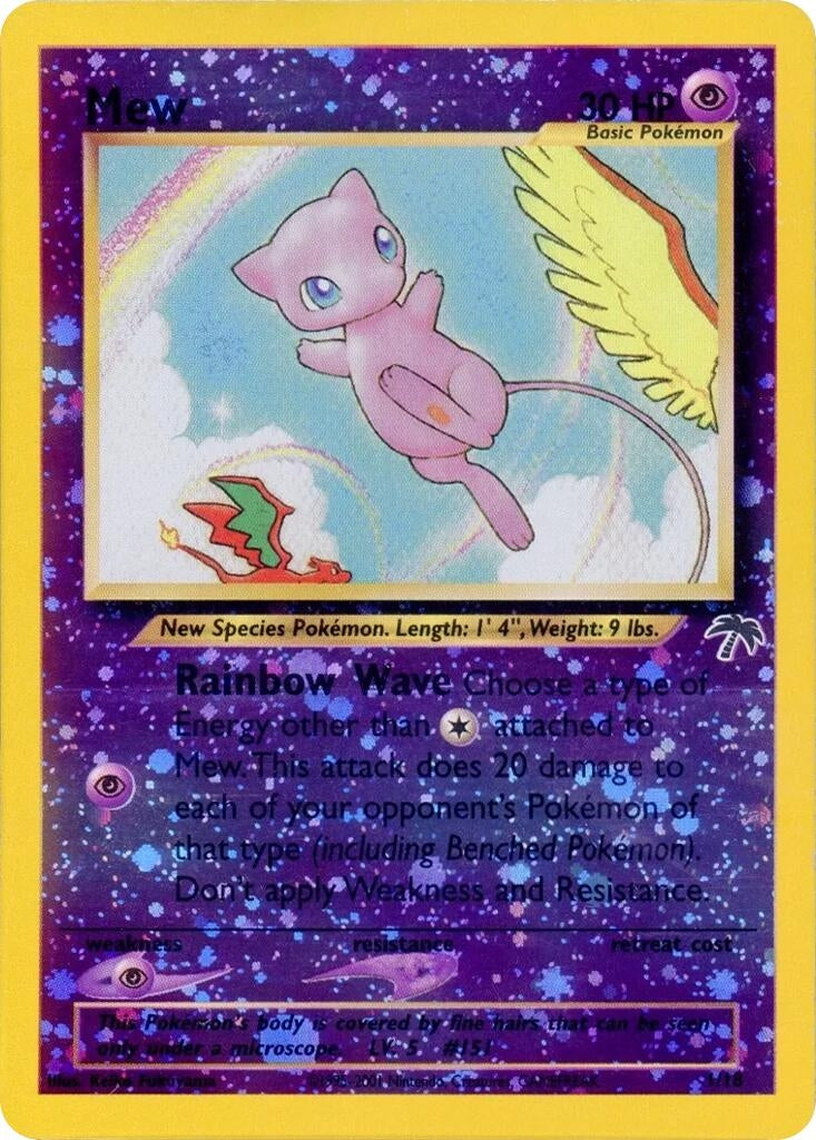 Image for Mew (01/18) [Southern Islands] - Pokemon