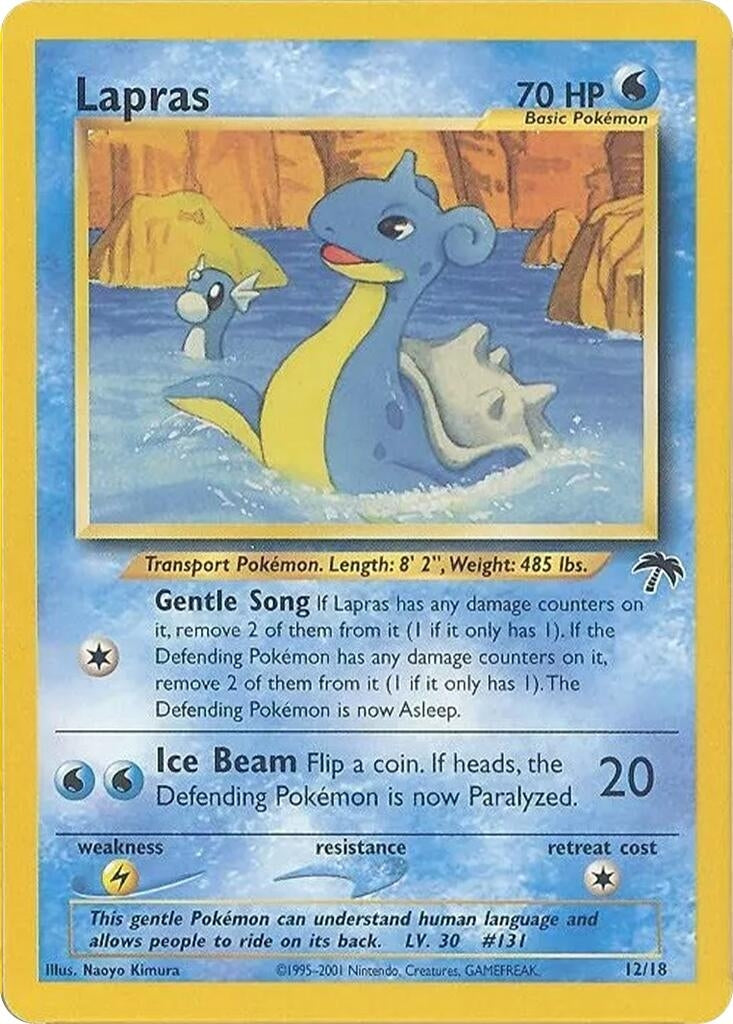 Image for Lapras (12/18) [Southern Islands] - Pokemon