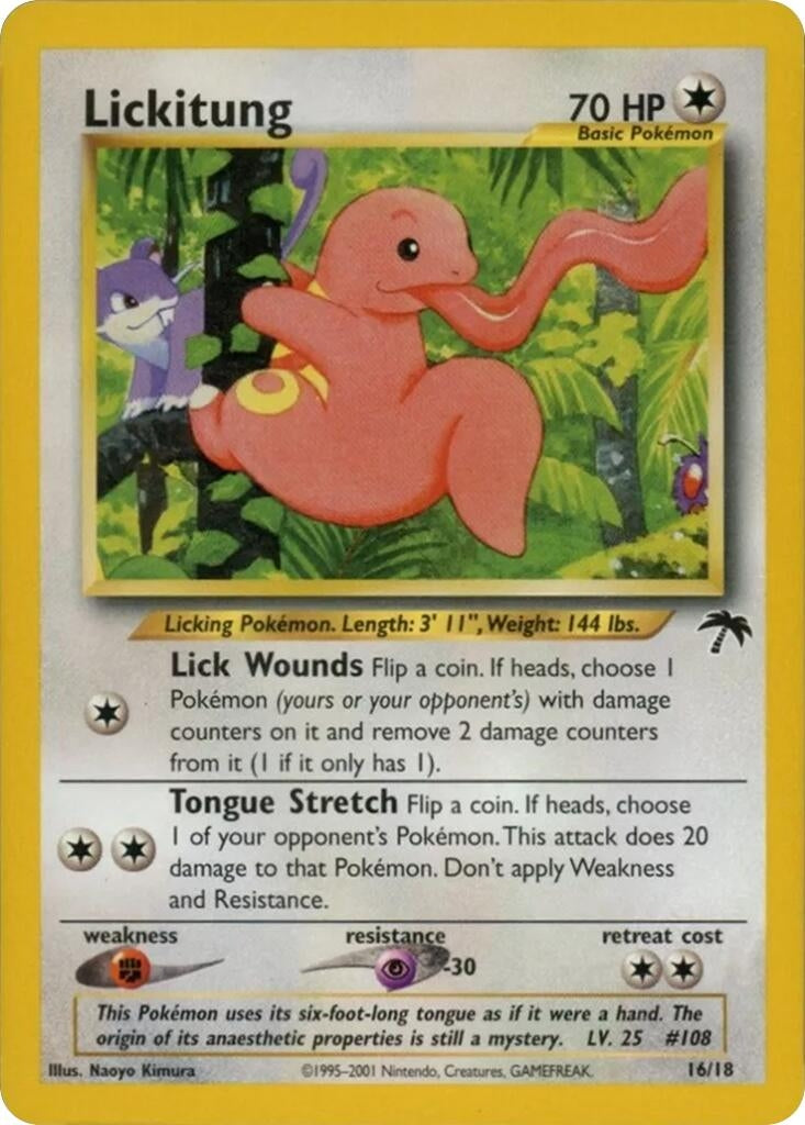Image for Lickitung (16/18) [Southern Islands] - Pokemon