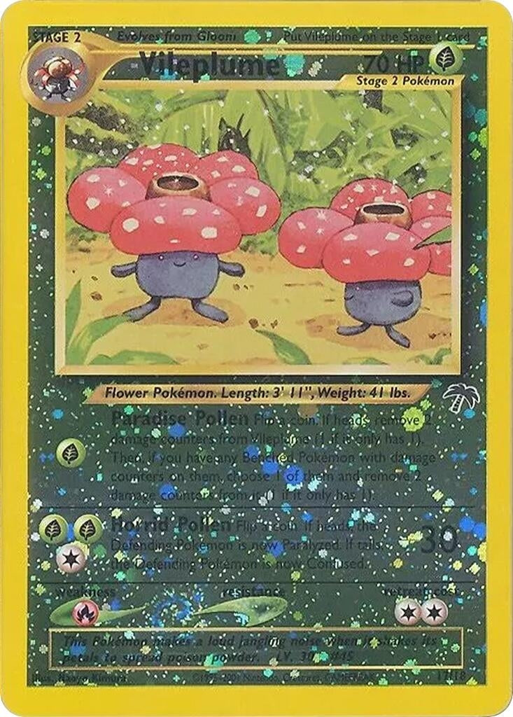 Image for Vileplume (17/18) [Southern Islands] - Pokemon