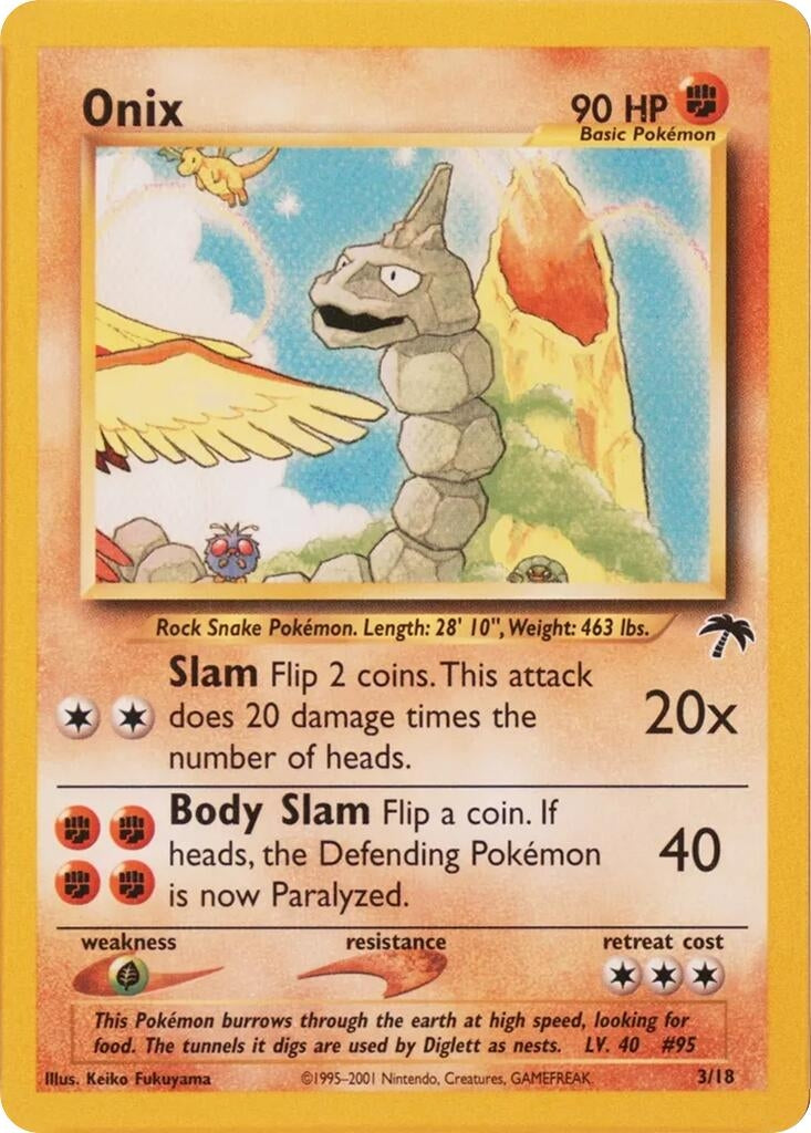 Image for Onix (03/18) [Southern Islands] - Pokemon