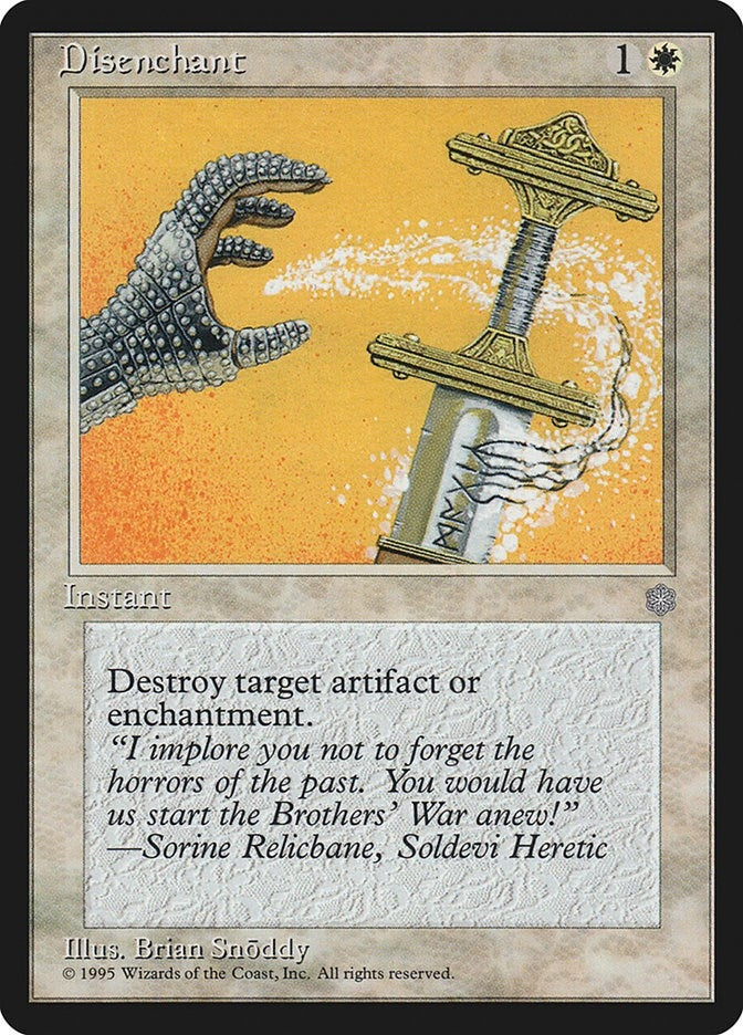 Image for Disenchant (244) [Ice Age] - Magic: The Gathering