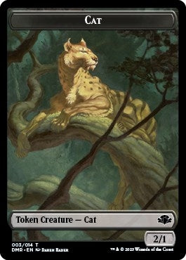 Image for Cat Token (003) (3) [Dominaria Remastered] - Magic: The Gathering